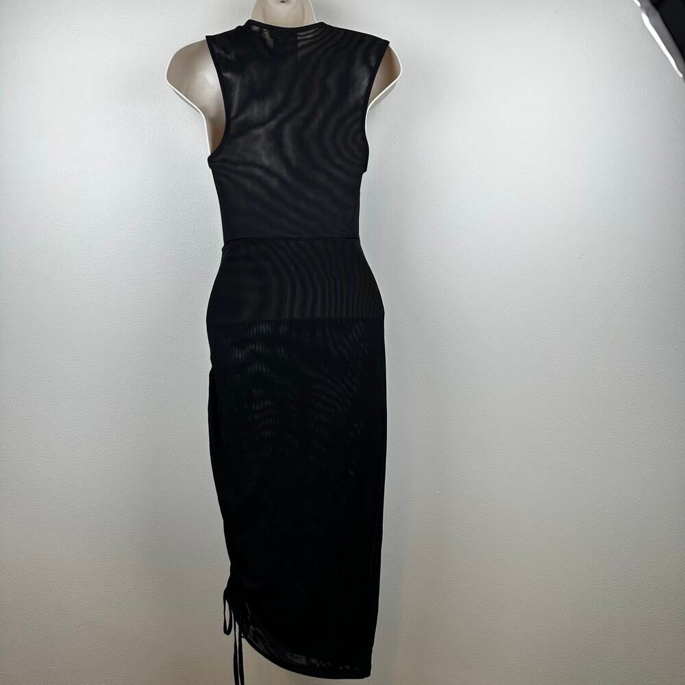 NEW Intimately Free People Corset-Is Convertible Mesh Dress Black S Dark Romance - Picture 10 of 16